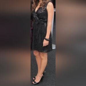 Express Black Sequin